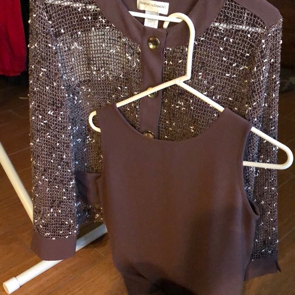 Drapers & Damons knit jacket/shell - Picture 2 of 2